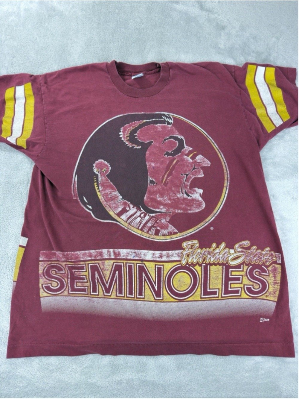 Vintage Salem Sportswear Men's Size XL Florida State Seminoles AOP Graphic Tee - Picture 10 of 16